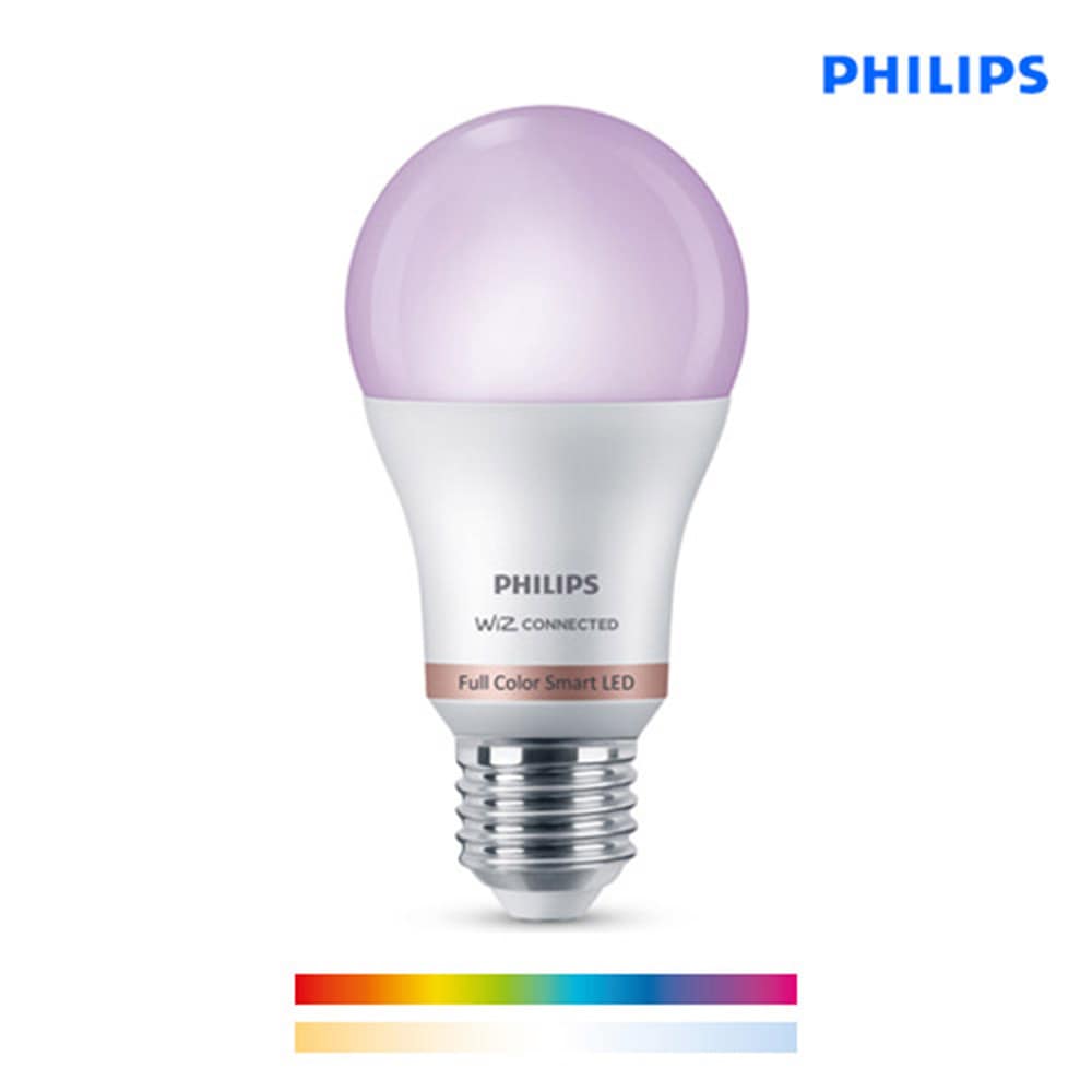 소노조명 필립스 WIZ 위즈 IOT 스마트 컬러 벌브 LED 8W 