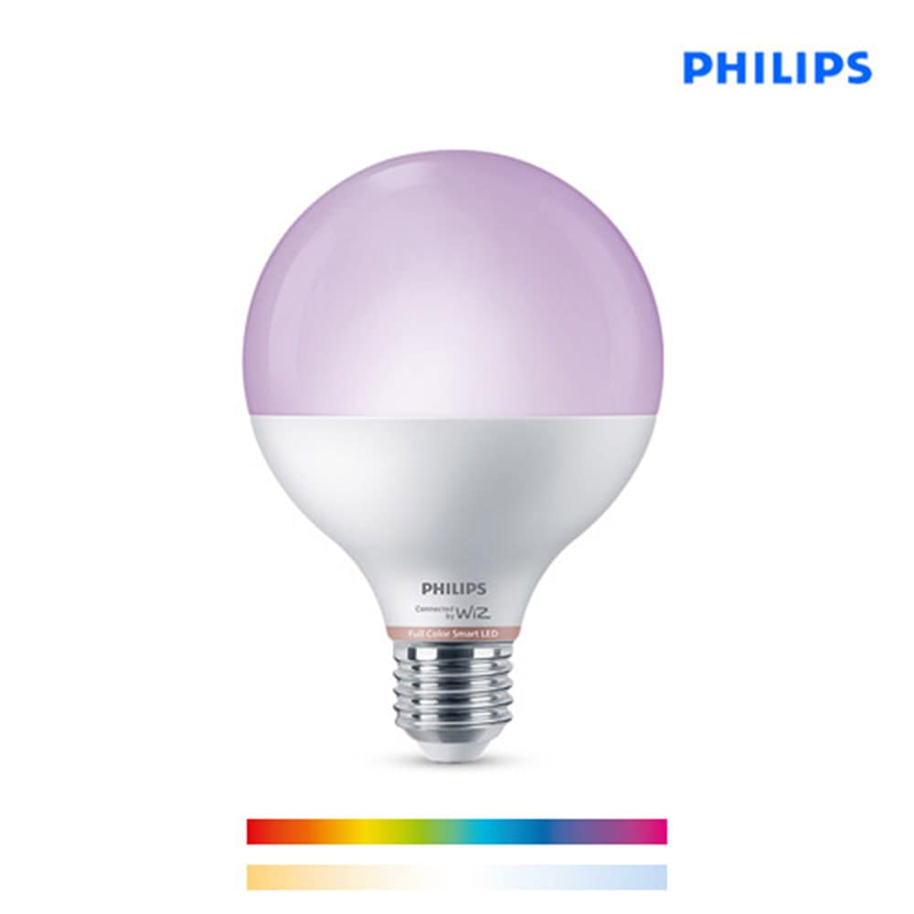 소노조명 필립스 WIZ 위즈 IOT 스마트 컬러 볼램프 LED 11W 