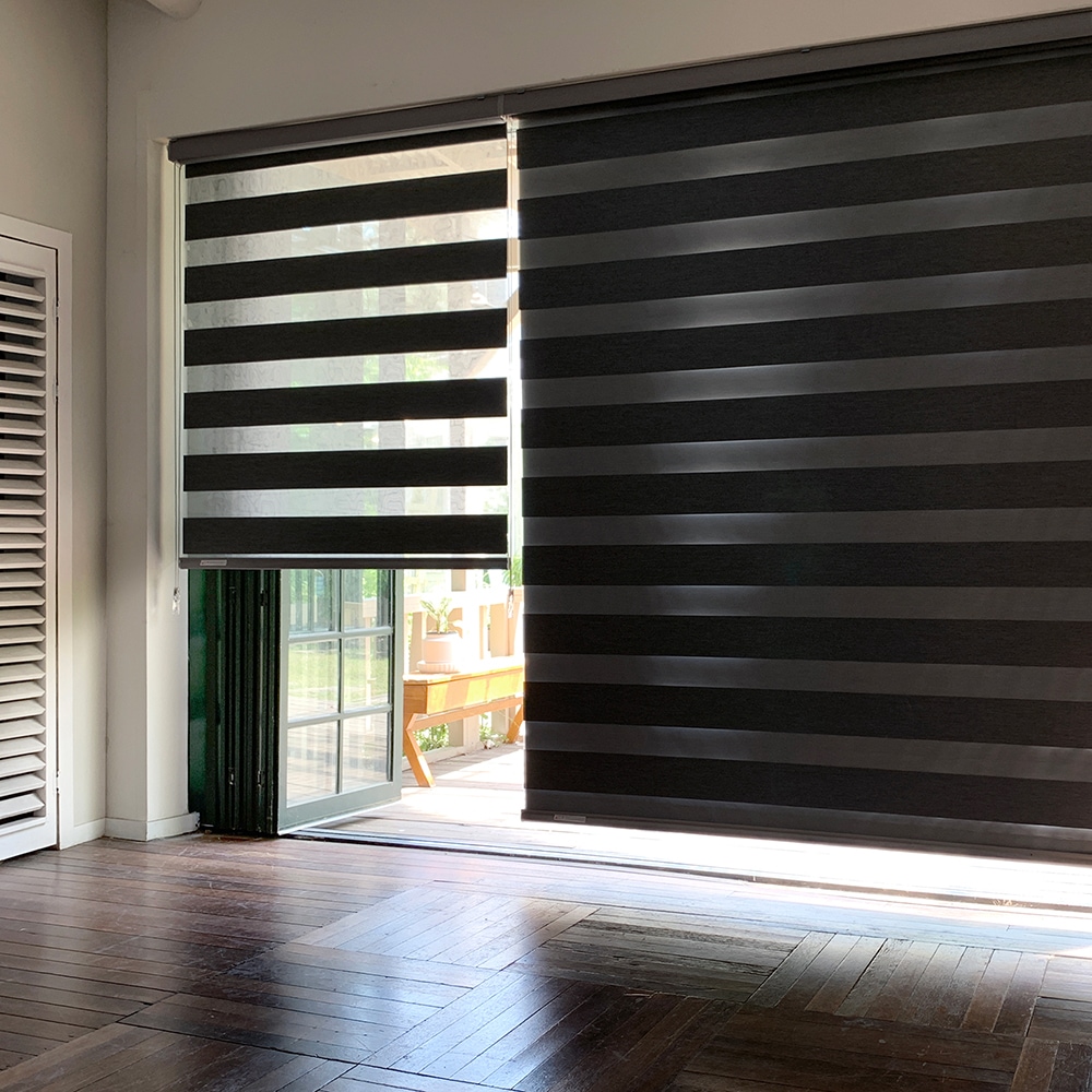 창안애 엑스 광폭 암막 콤비블라인드 커튼 거실 30x30 