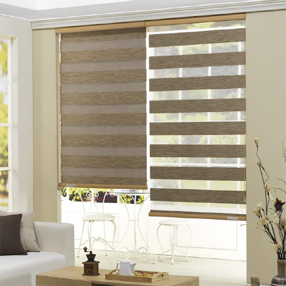 창안애 내츄럴 콤비블라인드 커튼 거실 안방 30 x 30 