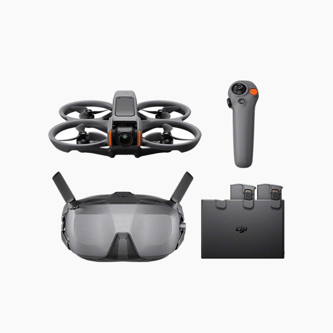 DJI Avata 2 플라이 자동 콤보 (배터리 3개)