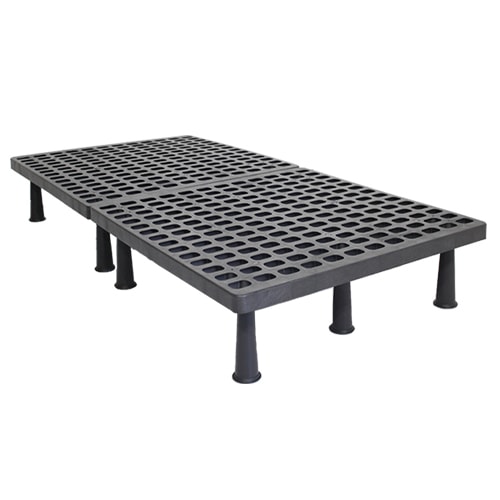 이투스 침대 프레임 깔판/매트리스 받침대 (S/SS/D/Q) - 1번:S(싱글)_판2장+일반발통12개 