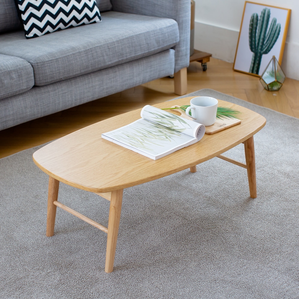 룸스퀘어 프리미엄 E0등급 거실 원목 좌식 소파 테이블 900 접이식 10종 - 01.까사테이블 네추럴 900 