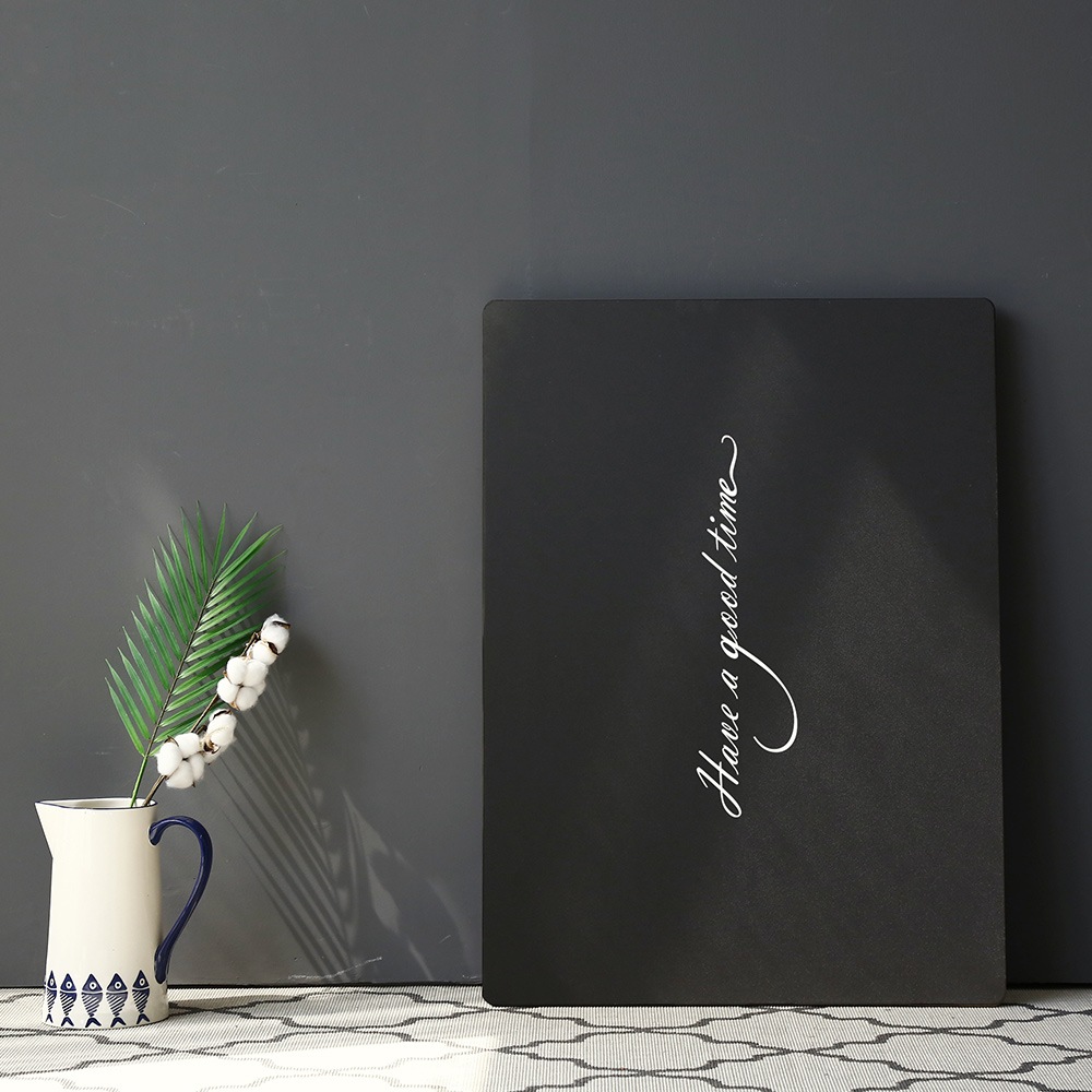 스토리퍼니쳐 해브어굿타임 레터링 액자테이블 3colors 3size - 720(중)_해브어굿타임 블랙 