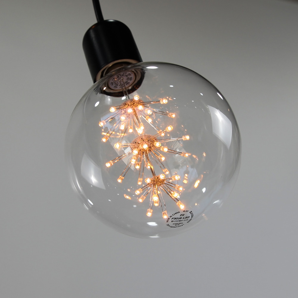 [포커스][신상품]포커스 LED 송이송이 눈꽃 디자인 전구_13type - LED 눈꽃램프 G125