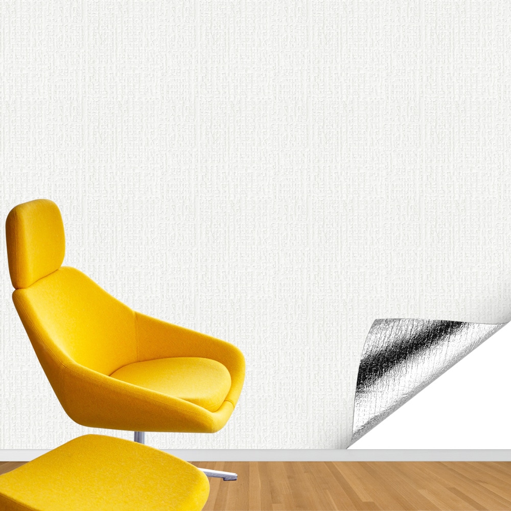 제이에스샵 붙이는 접착식 3D엠보싱 폼 실크벽지 10m / 단열 벽지 시트지 도배지 셀프시공 - 폼실크벽지10m_화이트