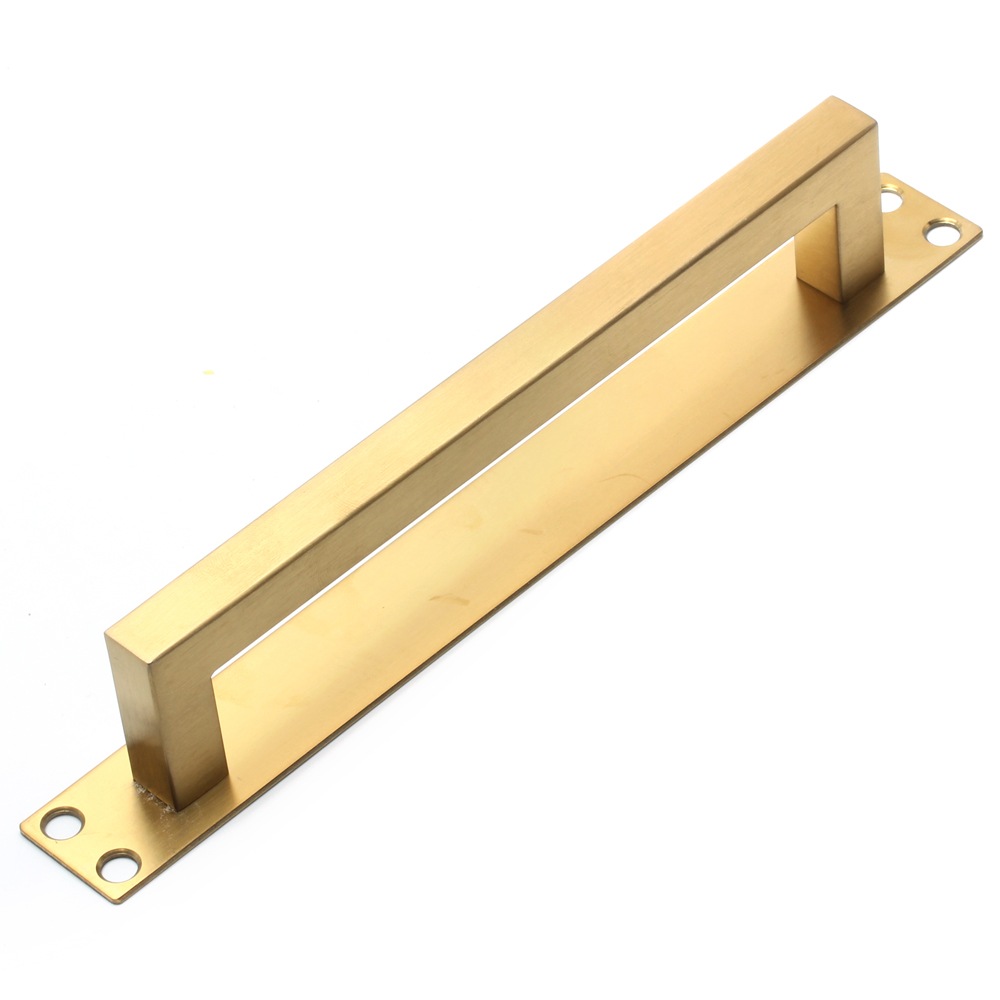 [신상품]이지철물 CH 유로ㄷ자 손잡이 165mm/210mm - CH 유로ㄷ자 손잡이 210mm(무광골드)