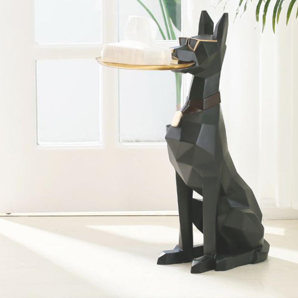 [오늘출발][신상품]아둥놀이터 도그 사이드테이블 5colors - 도그사이드테이블 블랙