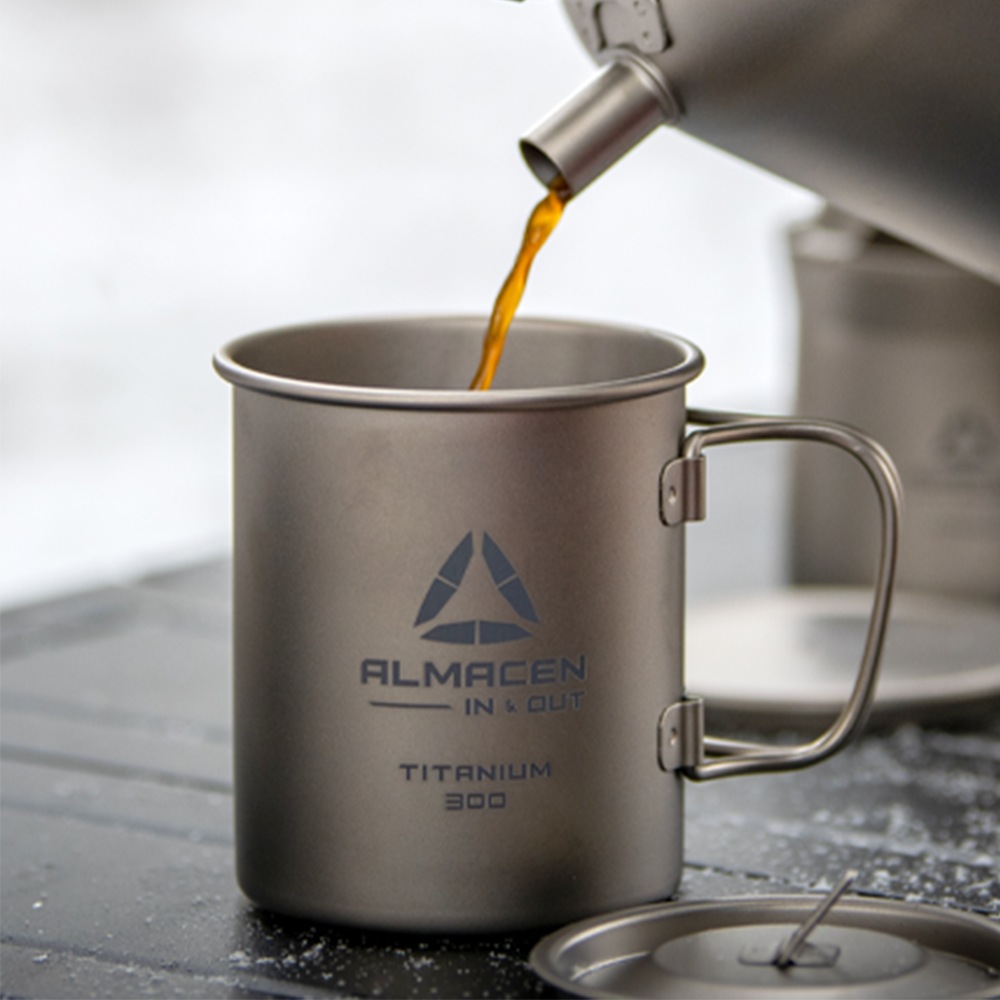 알마센 싱글 티타늄컵 300ml / 450ml - 300ml