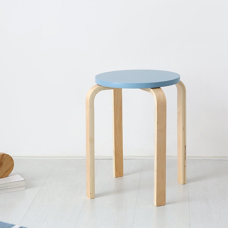 [신상품] 마켓비 OLIVER 스툴 - 스카이블루