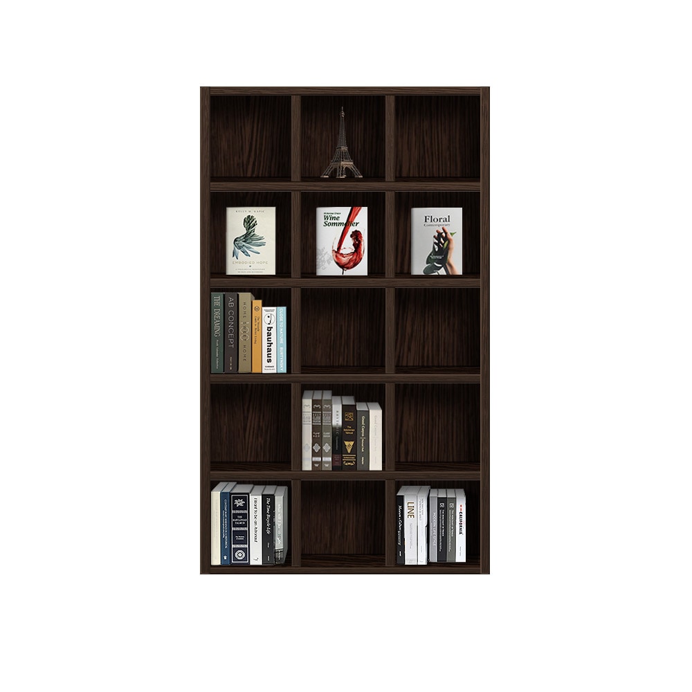 라레스가구 엘레나 5단1200 기본책장 15colors - 웬지 