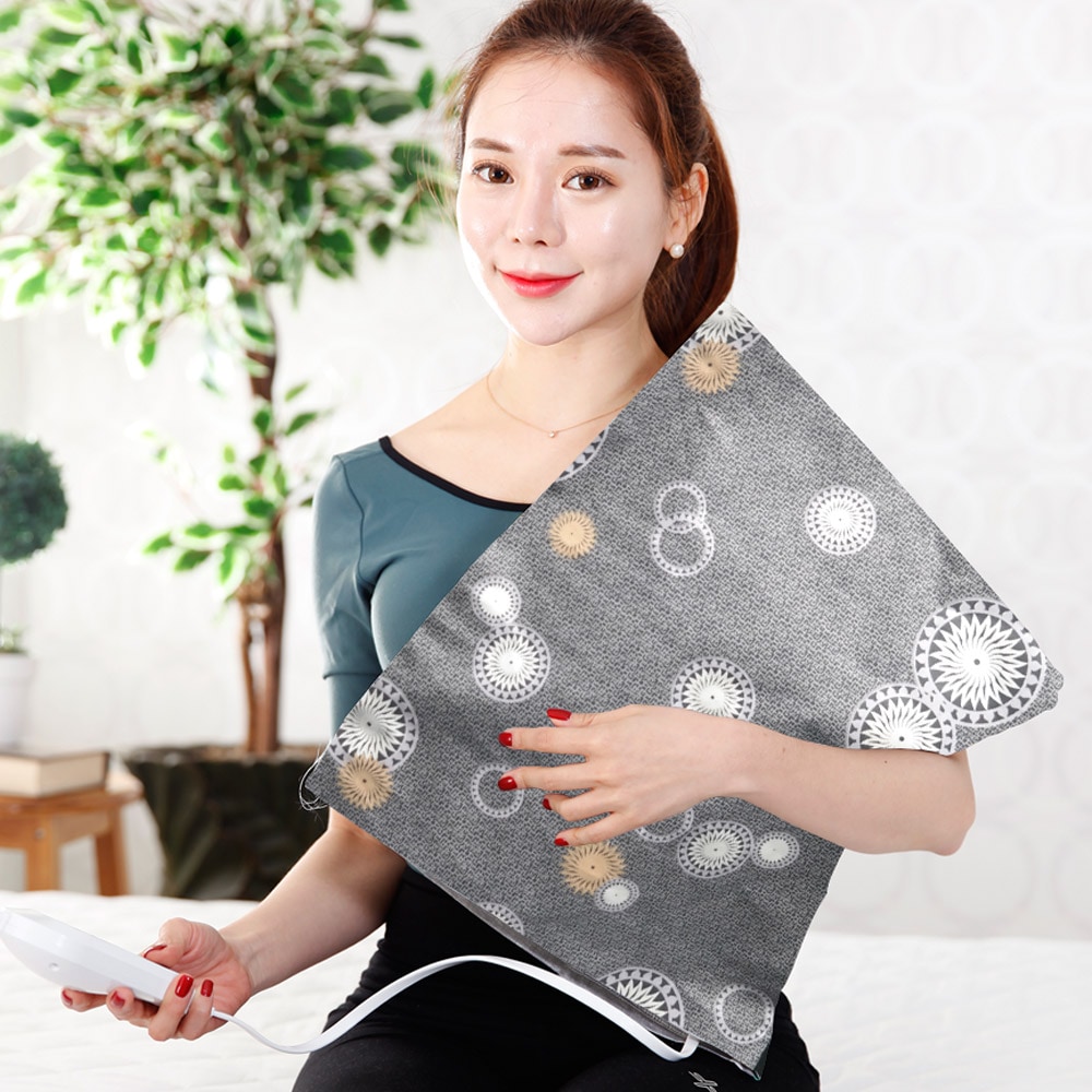 에코숲라이프 피톤치드 일라이트 황토 전기 온열찜질기 - 일라이트 황토 전기 온열찜질기/일반형/대