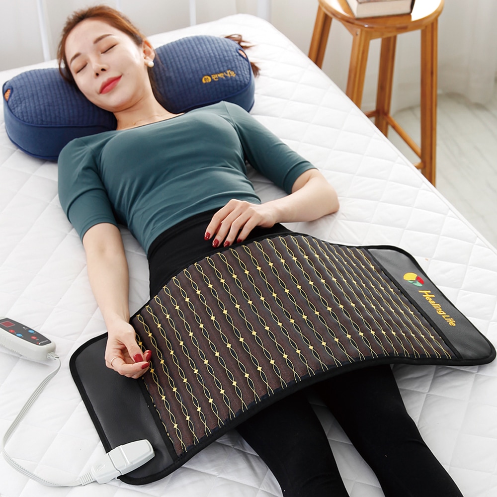 에코숲라이프 피톤치드 일라이트 황토 전기 온열찜질기 - 일라이트 황토 전기 온열찜질기/프리미엄형