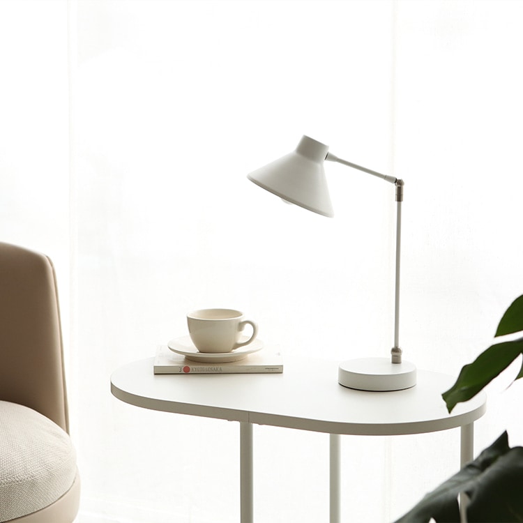 마켓비 E14 색상랜덤 전구증정_JONSHOT 단스탠드 E14 KS2182T - 화이트 1407.8611