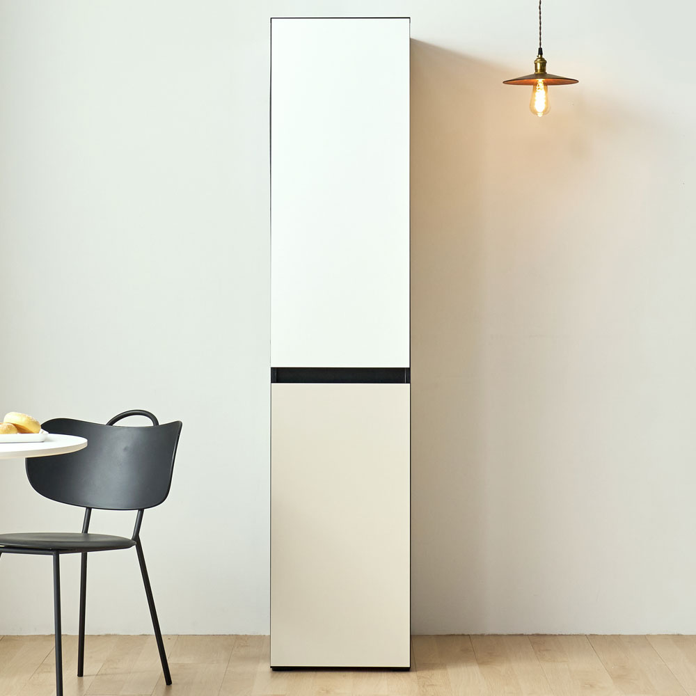 [신상품] 엘리에셀 비스포크 오브제 300 주방 틈새장 수납장 6colors - 비스포크 오브제 300틈새장_화이트베이지