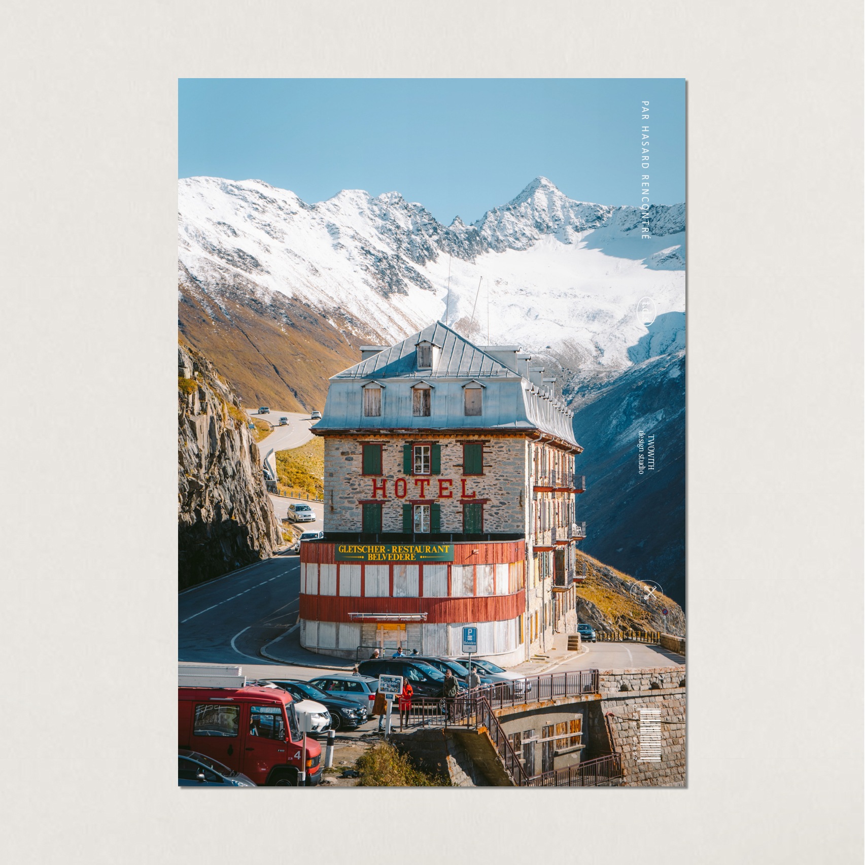 [중고] 프롬티디에스 [리퍼] fine weather 우연히 만난 풍경 웨스 앤더슨 인테리어 포스터 - a4(210x297mm)