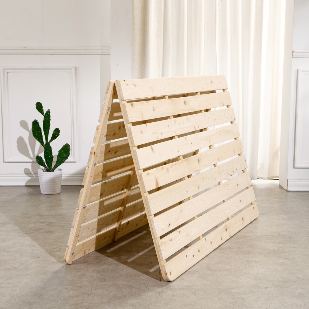 [오늘출발] [신상품] 인테리어레시피 루체 2단 소나무 원목 매트리스 깔판 XS/S/SS/D/Q/K - 퀸(Q)