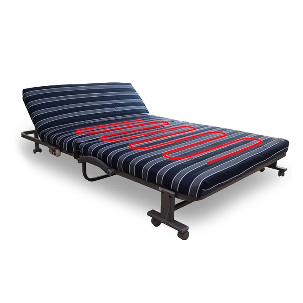라꾸라꾸 침대1인용 2인용 열선내장형 6탄 싱글 더블 접이식침대 - 6탄더블(열선내장형) 