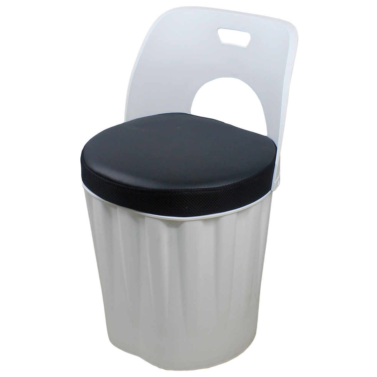 BMKC 수납 원통의자 머핀 스툴 화장대의자 등유 4colors - 등유 화이트