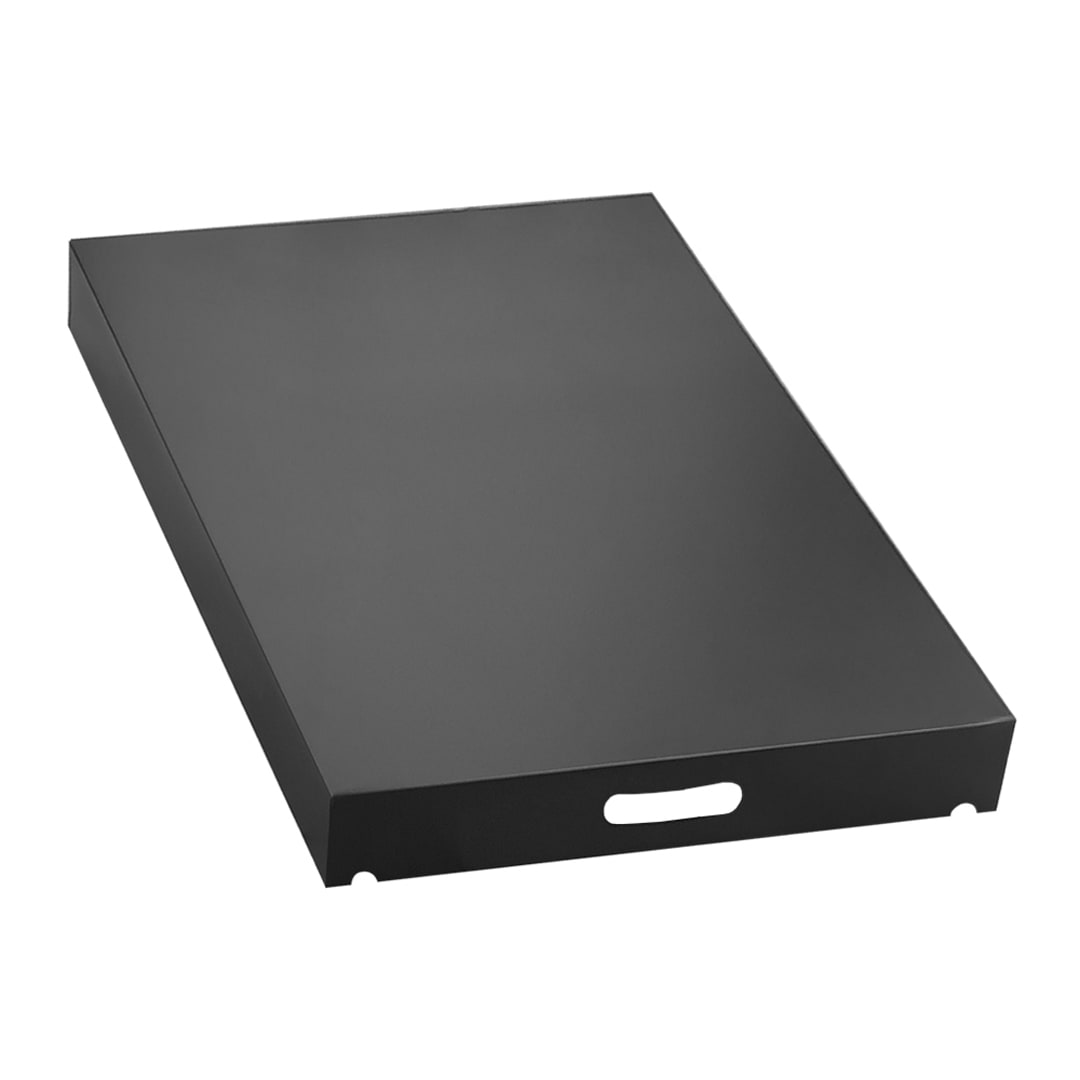 [오늘출발] [신상품] 케이엘 스텐304/공간활용도 UP 화이트/블랙 인덕션 커버 덮개 (반려묘 안전커버) 3sizes - 02.스틸 블랙_2구(32x54x7cm)