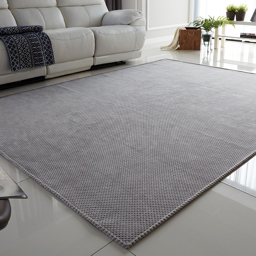 온카페트 볼륨 러그 극세사 거실 워셔블 카페트 - 그레이_180X220 