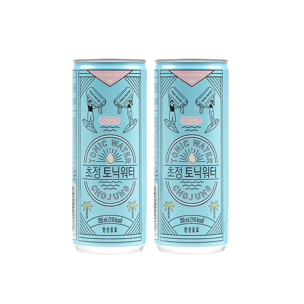일화 초정토닉워터 250ml30개 3종 (초정토닉워터/초정토닉워터제로/초정토닉워터제로홍매실) - 초정토닉워터 250ml30캔