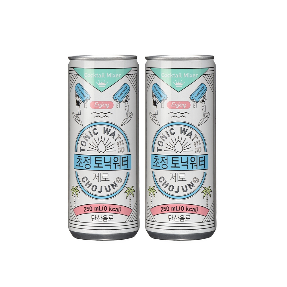 일화 초정토닉워터 250ml30개 3종 (초정토닉워터/초정토닉워터제로/초정토닉워터제로홍매실) - 초정토닉워터제로 250ml30캔