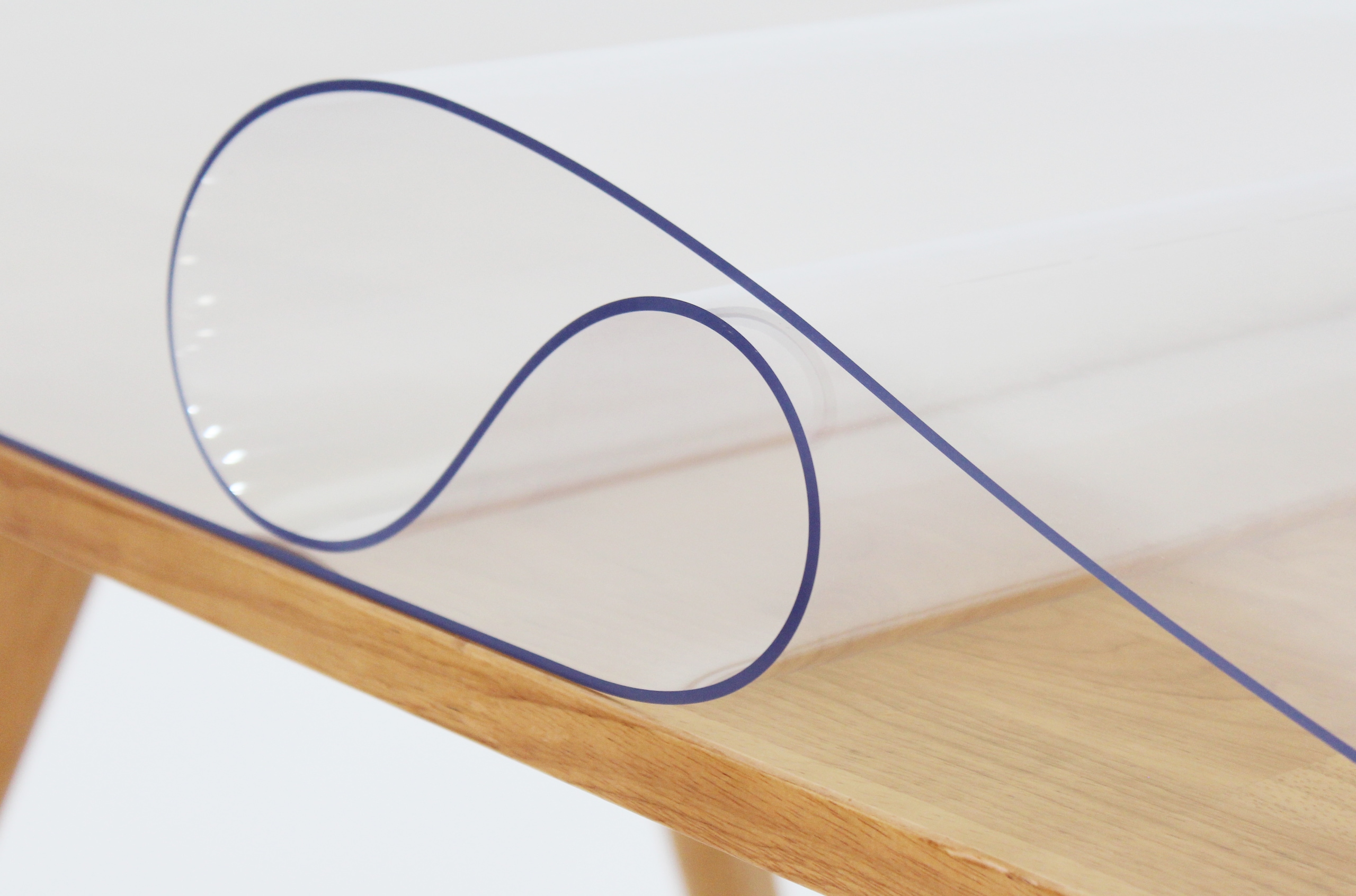 커버팩토리 에코투명매트 한샘 포레/포레릴렉스 2인 4인 6인 식탁매트 - 3mm_포레릴렉스식탁매트(2인용 90x90)