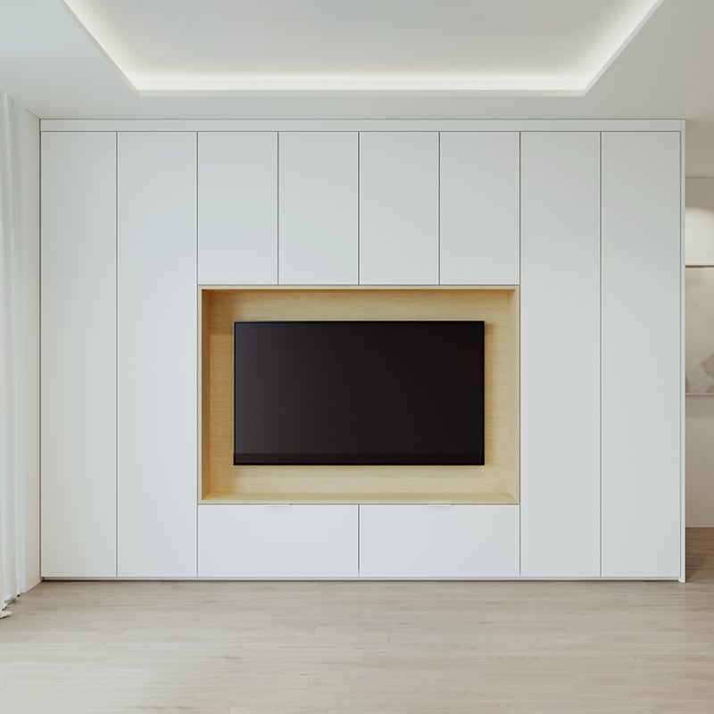 리바트 집테리어 커스텀월 TV 거실장 월플렉스 - 1800 TV 거실장 월플렉스 4020~4320