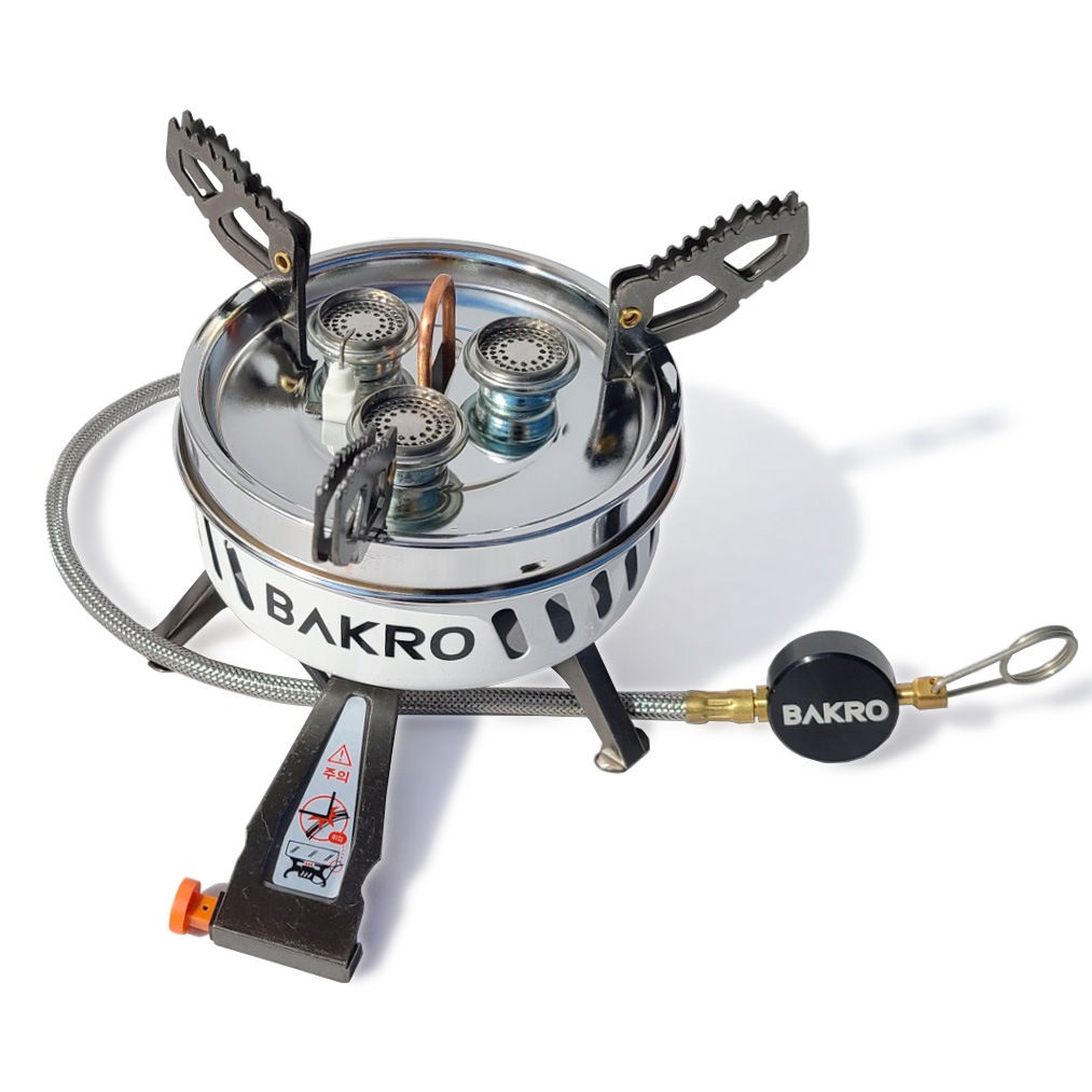 바크로(BAKRO) 캠핑용 와우 강염버너 로켓스토브 A형 - 로켓스토브 A형_화이트