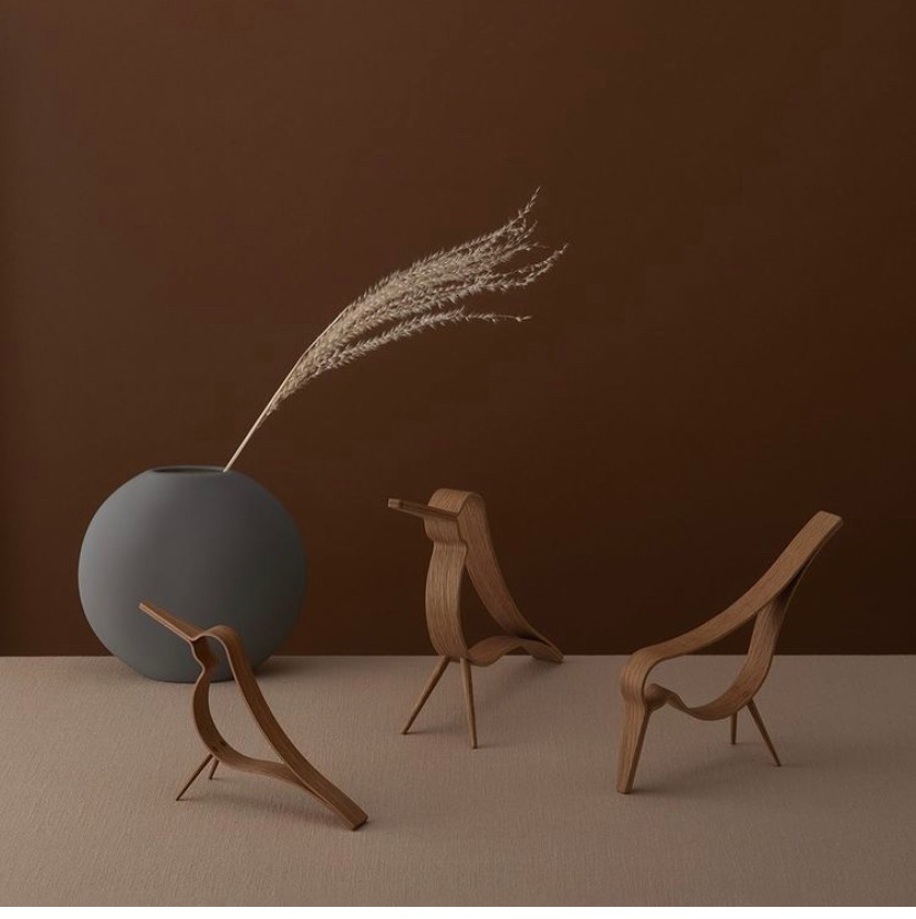 라뜰리에 글로드 쿠이디자인 우디새 COOEE WOODY BIRD - OAK 오크_L-라지