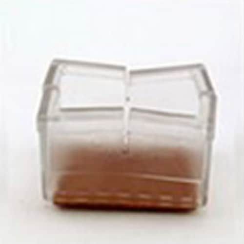 [오늘출발][신상품]온스 PVC 의자발캡 식탁의자다리커버 발커버 층간소음방지 4개입_사각 8size - 투명_19호(4개입)