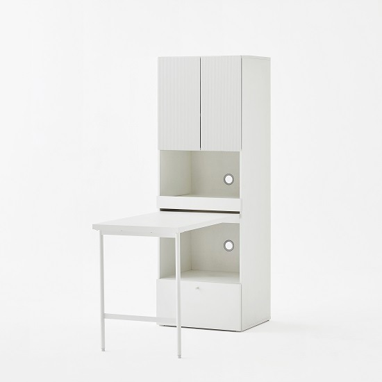 한샘 라임 주방수납 렌지대 식탁 60cm - B. 루버도어(B)