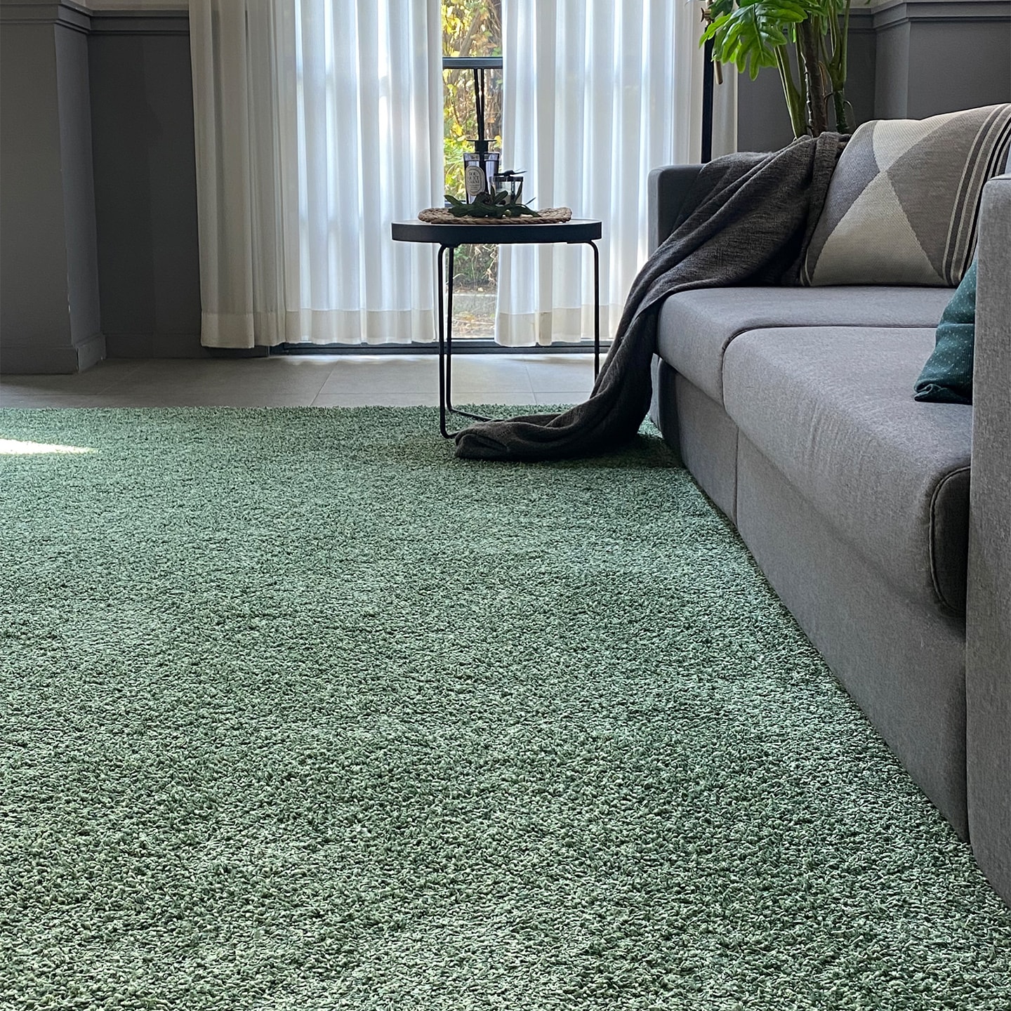 [오늘출발] [신상품] 러바인 수입 벨기에 특대형 카페트 7colors 6size 거실 아이방 러그 - 그린_200x300cm