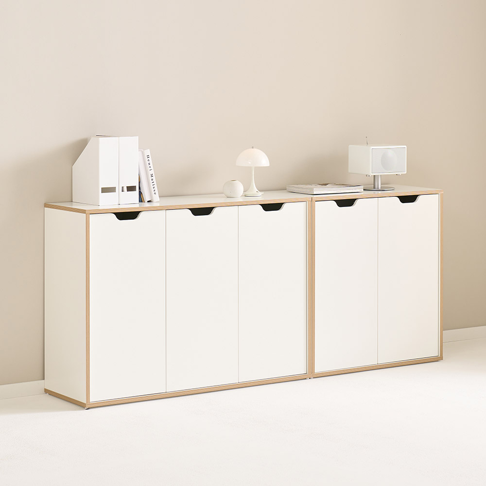 필웰 E0자재 아이방꾸미기 잠금 수납장 800 1200 2size - 800 사이즈_화이트 (MN1569) 