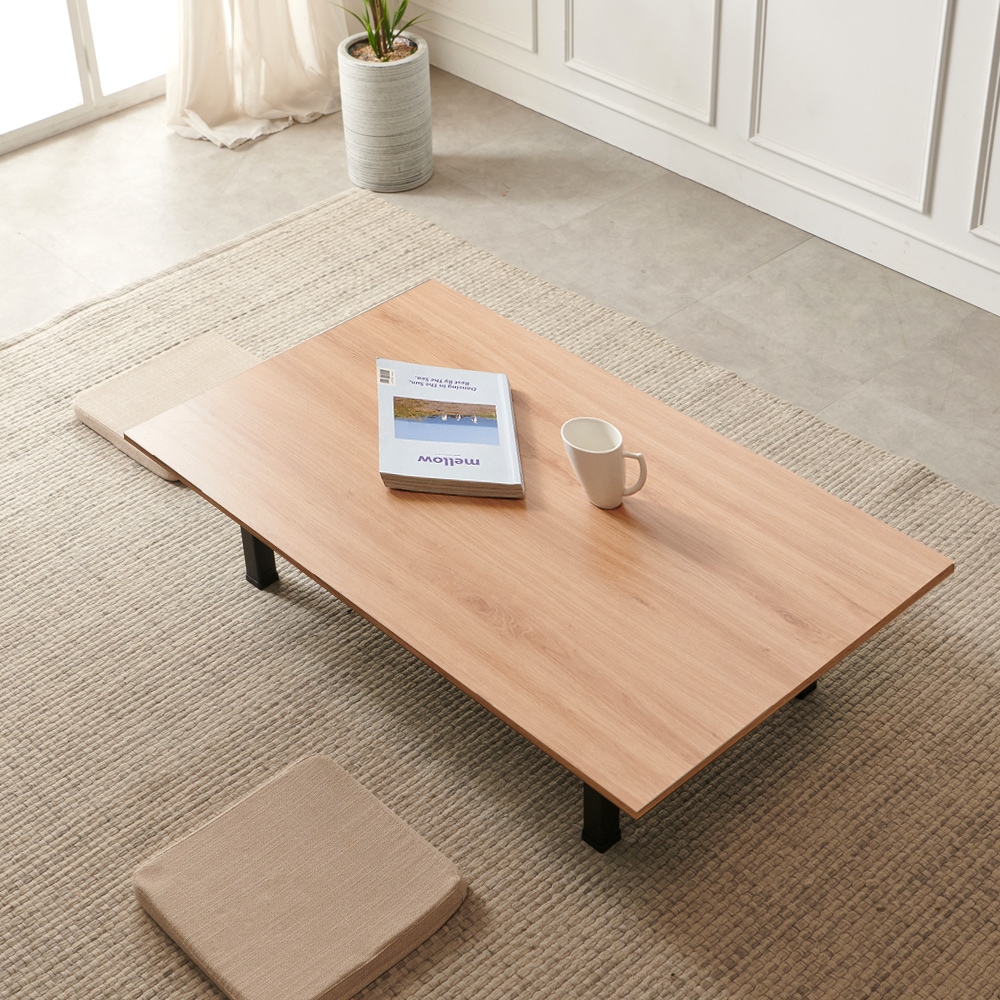 [오늘출발] [신상품] 송목가구 LPM 접이식 테이블 좌식 밥상 공부상 다용도상 집들이상 교자상 2인 4인 6인 - LPM 접이식 테이블 1200(대)_송목