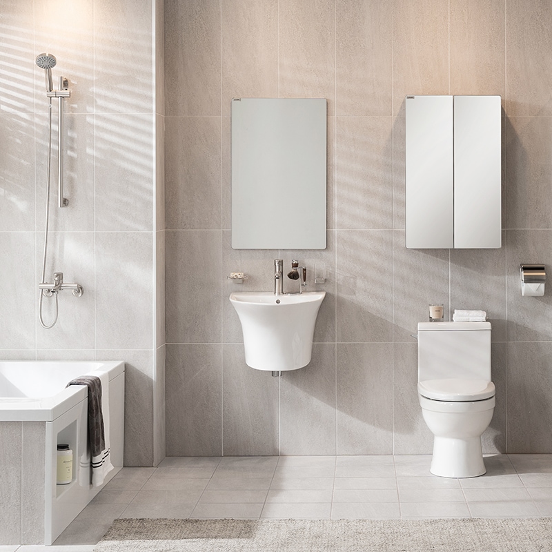 리바트 집테리어 노튼 타일 욕실 (시공비 별도) - 노튼 거실욕실 실속형 