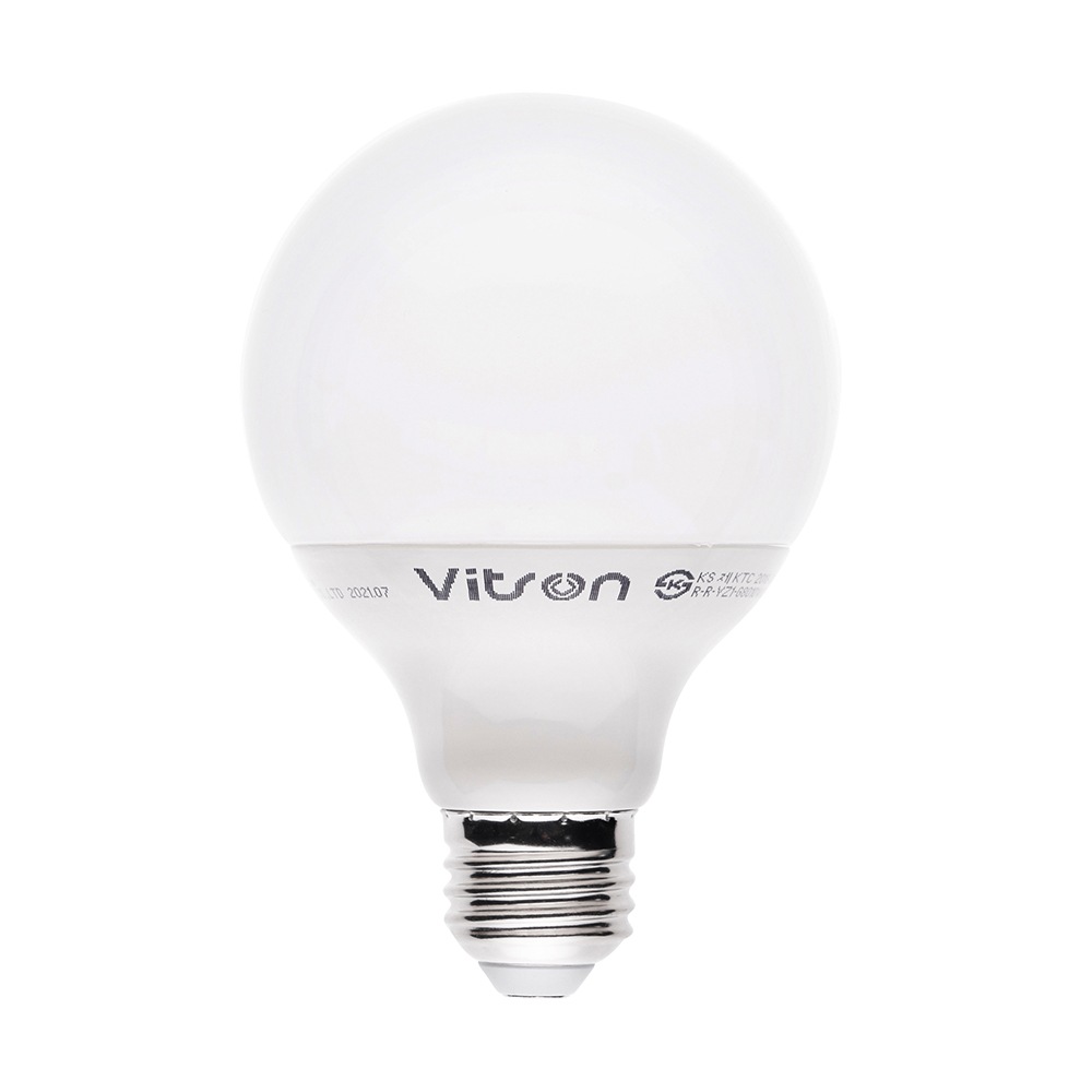 [신상품]노랑조명 LED 볼구 전구 인찌구 인테리어 펜던트 포인트 미니 캠핑 소형 램프 E26 KS - 2. LED 볼구 G80 10W_주광색(6500K 하얀 불빛)