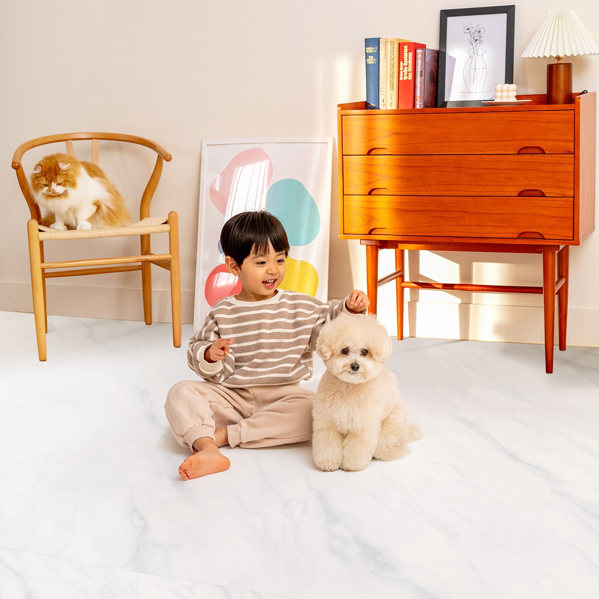 펫노리터 펫 롤매트 태비그레이 150 5.5T