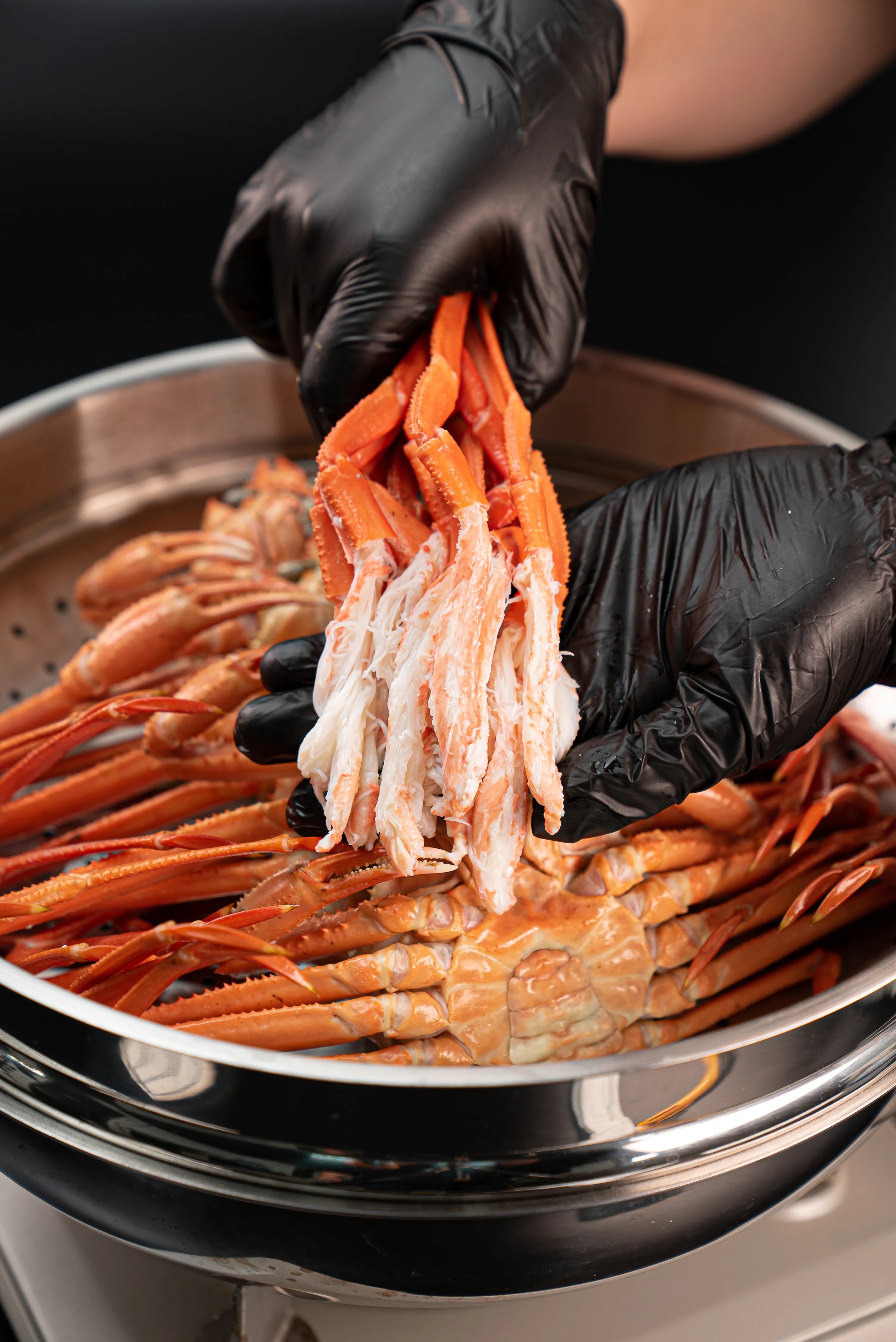 통큰수산 연지홍게 2kg 5kg 다리수율 80%이상 포항 구룡포 대게 - 실속형 5kg 15미 내외 + 라면1봉