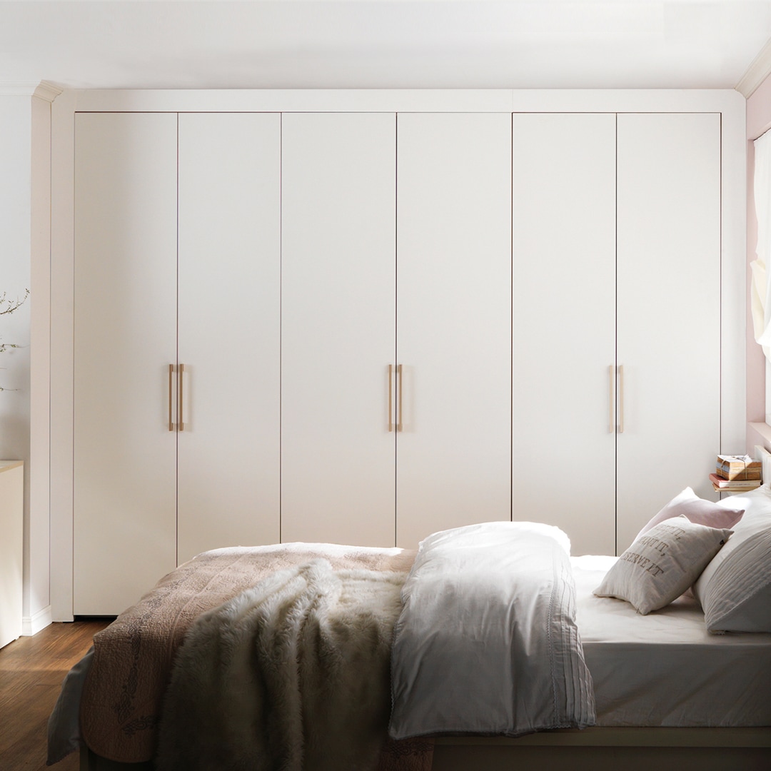 [신상품] 한샘 바이엘 붙박이장 화이트_선반형(18종/택1) - P형: 390~400_13자 (P)