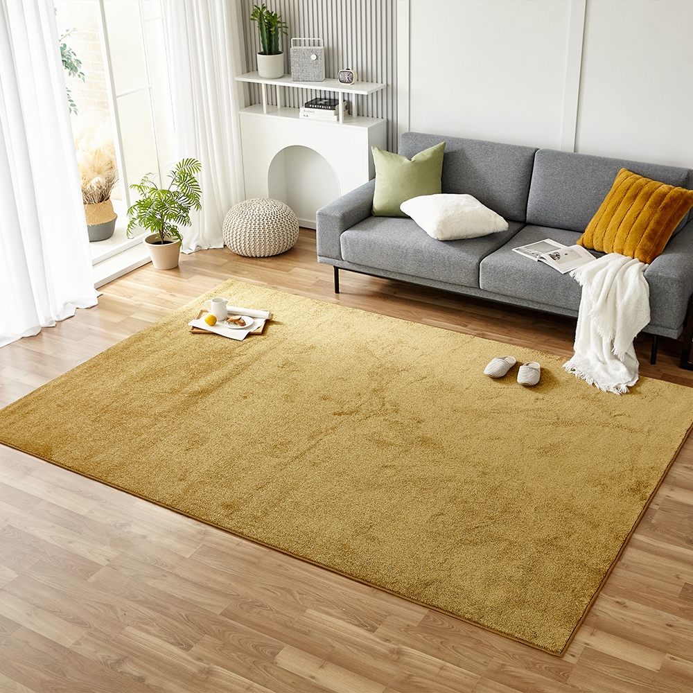 [오늘출발] [신상품] 러그마켓 로얄코지 네덜란드 직수입 방염카페트 8colors (10size) - 로얄코지머스타드_오버로크300400(주문제작발송)