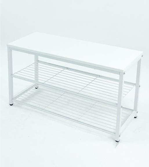 [오늘출발] [신상품] 누볼라 낮은 벤치신발장 화이트 블랙 현관의자 600/800/1000 - 화이트_800