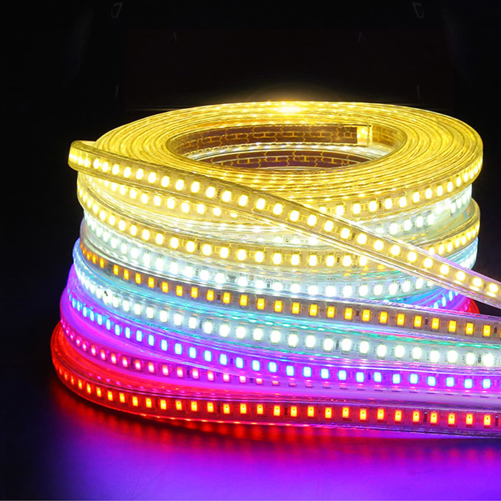 [잇츠라이팅][오늘출발][신상품]잇츠라이팅 LED 줄조명 붙이는조명 침대무드등 간접등 논네온 플렉시블 - 주광색(하얀불)_1m