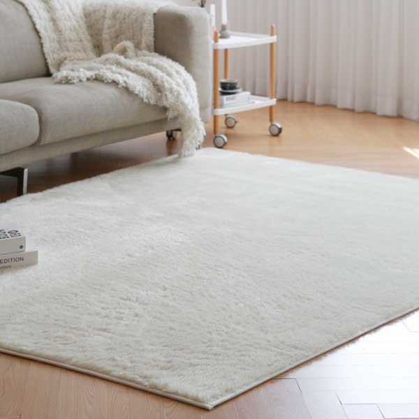 바이빔 글리터 러그 - 아이보리_200X250 