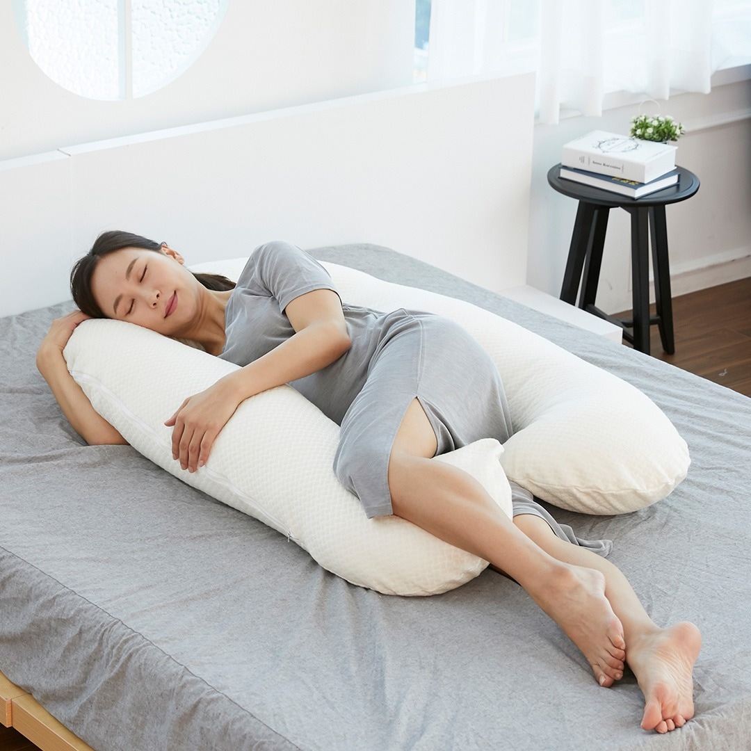 베드메이트유 오가닉 임산부 바디필로우 전신베개 점보 타입 