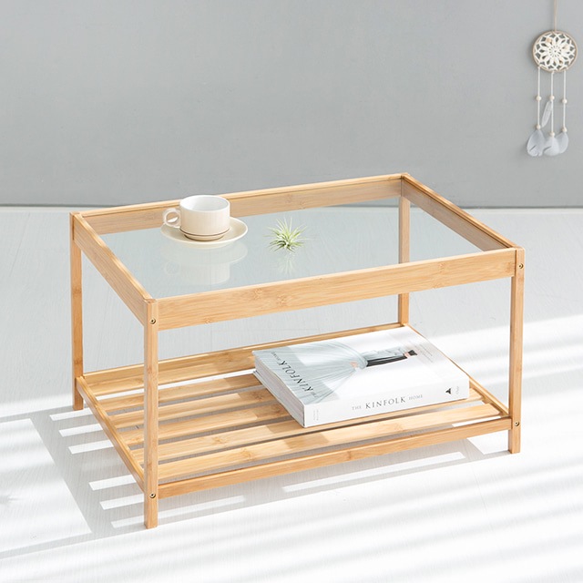 마켓비 GLABO 커피테이블 6040 대나무 - 내추럴 3296.1037