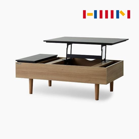 한샘 클린트 피코 리프트업 소파테이블 플랩도어형 105cm 