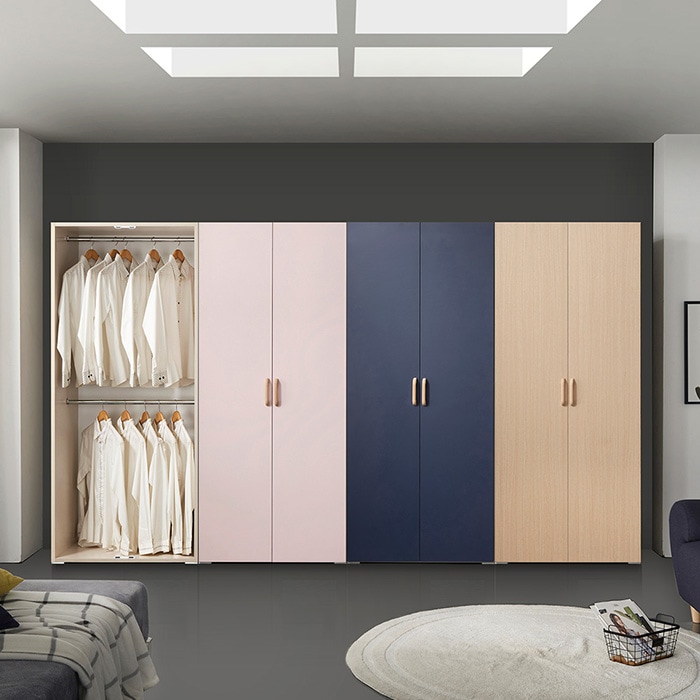 케이컴퍼니 LPM 이음800긴문옷장 