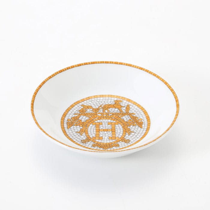 [해외] 재팬하이엔드 [해외] 에르메스 모자이크24 골드 아시안 종지 그릇 10cm